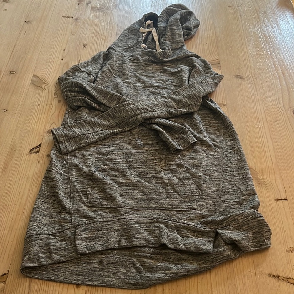 Tunic long sleeve jersey pull over